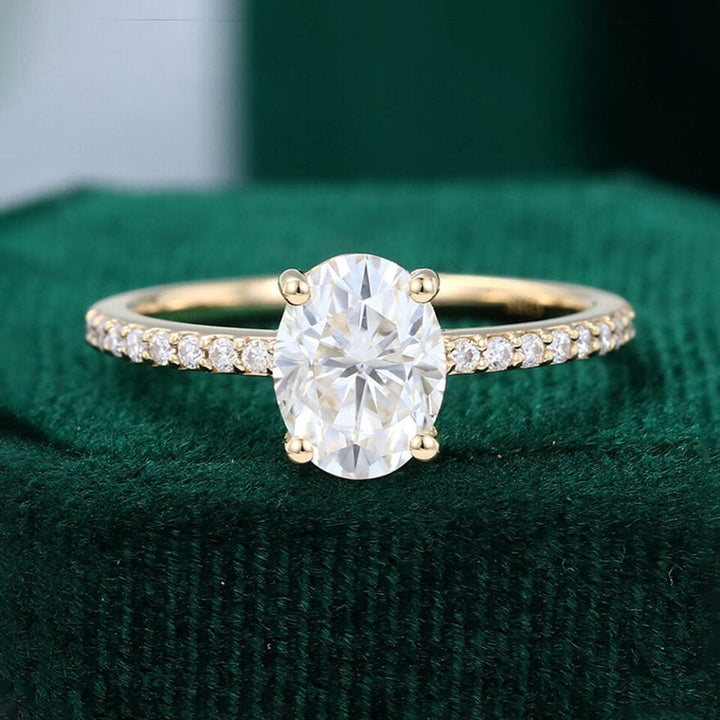 Pavé Engagement Rings