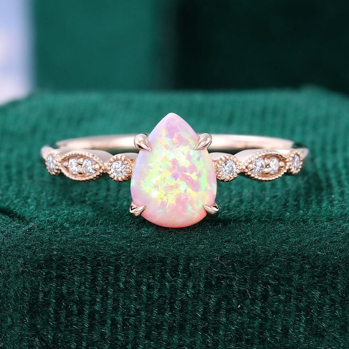 Opal Rings