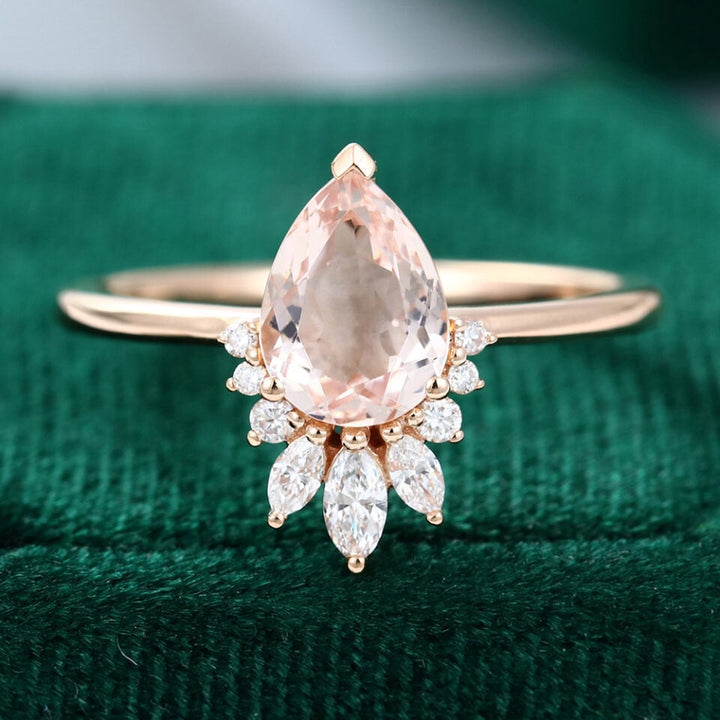 Morganite Rings