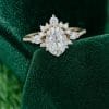 1.5 Carat Oval Cut Moissanite Engagement Ring Featuring Arc Cluster Accents (5)