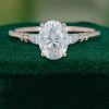 Dainty Glow Half Carat Oval Cut Moissanite Promise Ring (1)