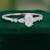 Dainty Glow Half Carat Oval Cut Moissanite Promise Ring (3)