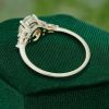 Dreamy Oval Moonstone Engagement Ring in Yellow Gold (5)