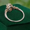 Elongated Hexagon Moss Agate Ring – A Timeless Symbol of Love (6)