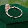 LeafLace Pear Cut Pink Opal Promise Ring with Moonstone & Amethyst Accents (5)