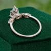Luxury 1CT Marquise Cut Lab Diamond Ring with Art Deco Detailing (1)