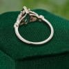 Marquise Cut Emerald Tulip-Inspired Floral Engagement Ring (5)