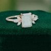 Modern Emerald Cut Lab Opal Engagement Ring – Elegant Gift for Anniversary (2)