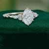 Radiant Entwine 1.5CT Oval Lab Diamond Engagement Ring with Twisted Band (3)