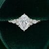 Radiant Entwine 1.5CT Oval Lab Diamond Engagement Ring with Twisted Band (4)