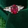 Romantic Oval Ruby Engagement Ring – Elegant Gift for Her (4)