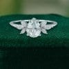 Unique Teardrop Green Amethyst Engagement Ring (1)