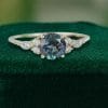 Yellow Gold Engagement Ring with Alexandrite Center Stone (2)