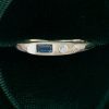 Elegant Two-Stone Topaz and Diamond Signet Ring (3)