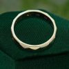 Elegant Garnet Wedding Band for Men – Rhombus Faced (3)