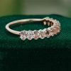 Elegant Rose Gold Morganite Band – Oval-Cut Wedding Ring (3)