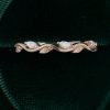 Leafwave Nature-Inspired Marquise Moissanite Half-Eternity Wedding Band (4)