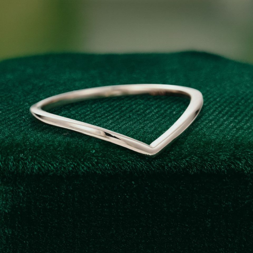 SimpleArc Minimalist Curved Stacking Wedding Band (4)