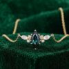 1CT Marquise Alexandrite Statement Pendant Necklace (4)