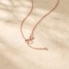 Kite Moss Agate Gemstone Necklace with Diamond Accented Pendant (6)