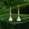 Kite Shaped Moissanite Drop Earrings for Women (3)