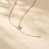 Magic Mirror | Oval Cut Moissanite Halo Cluster Pendant Necklace6
