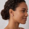 Marquise Moissanite Spiral Blossom Stud Earrings (4)