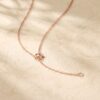 Round Cut Moissanite Snowflake Filigree Pendant Necklace1